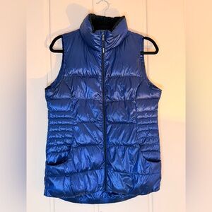 Calvin Klein Shiny Blue Women's Vest sz Small